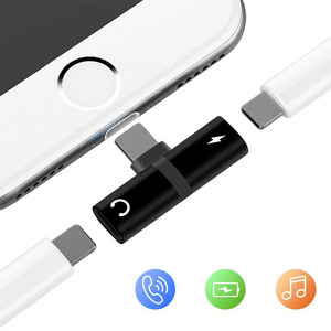 2019 Nouveau 2-en-1 Mini 8 Broches <span class=keywords><strong>Casque</strong></span> Audio et Chargeur <span class=keywords><strong>Adaptateur</strong></span> Répartiteur pour <span class=keywords><strong>iPhone</strong></span> - Product Image 2