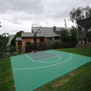 Dalles de basketball multi-sports pour extérieur et intérieur, en plastique, utilisées pour les terrains de sport de basketball - Product Image 2