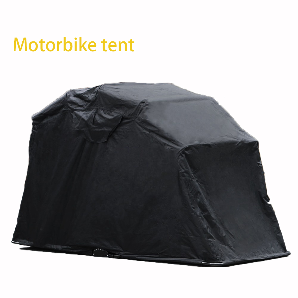Навес для мотоцикла, прочная рама, водонепроницаемый навес для мотоцикла, гаража, 106,5 дюйма x 41,5 дюйма x 61 дюйма, навес для мотоцикла, навес для скутера