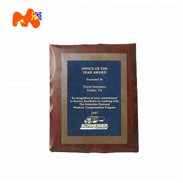 Fashion Style Blank Wooden Sublimation Frame Awards Plaque
