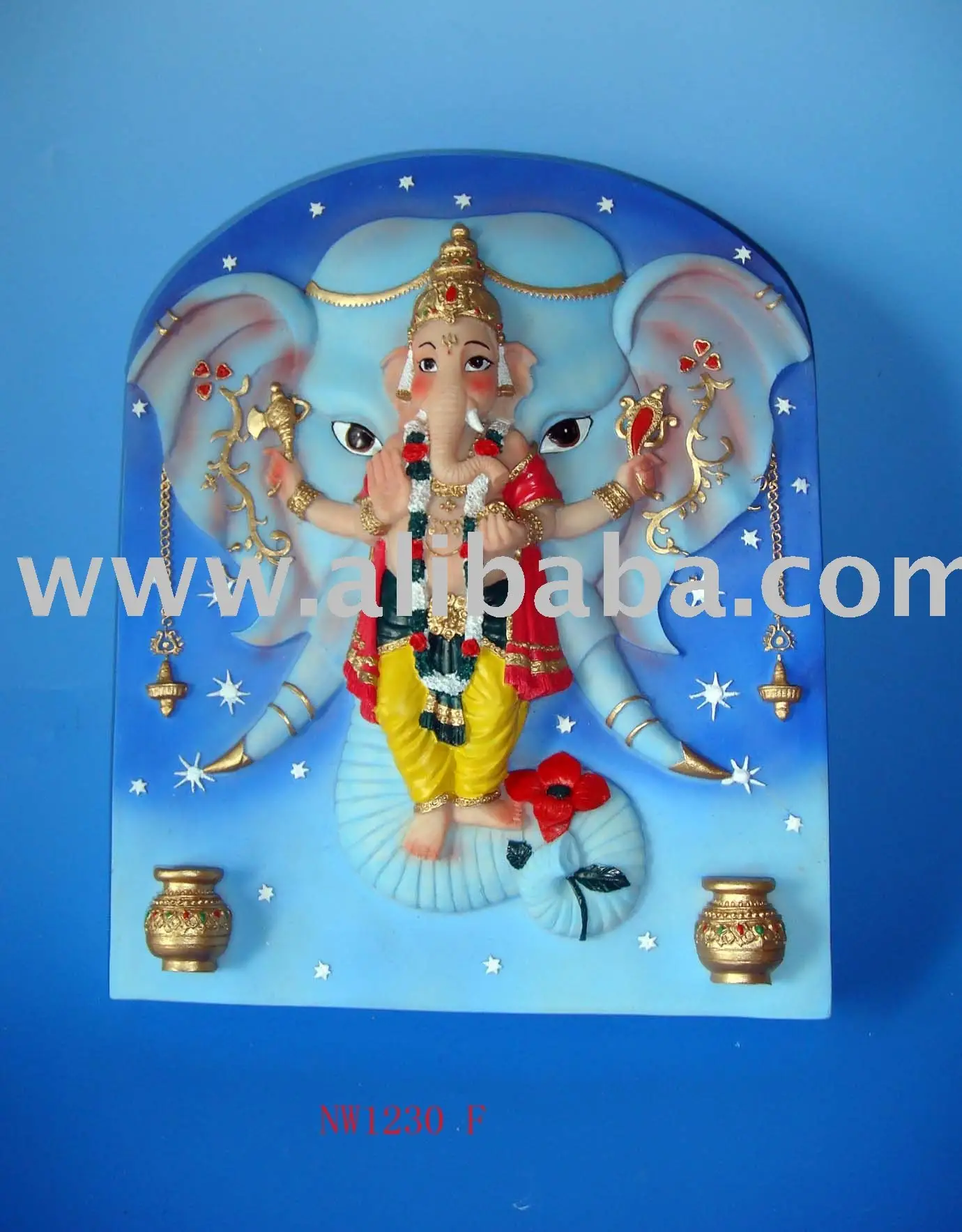 Hindu God Plaque & Poly-Resin Statues