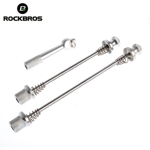 ROCKBROS Chống Theft <span class=keywords><strong>Skewers</strong></span> Road Bike Xe Đạp MTB Bánh Xe Khóa An Ninh Nhanh Chóng Phát Hành Cho Phụ Tùng Xe Đạp 5 Màu Sắc - Product Image 5