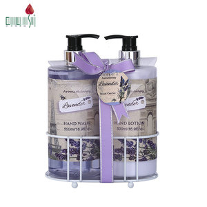 Oem otel 2 pcs 500 ml doğal lavanta kokusu temizlemek el yıkama sıvısı sabun ve losyon - Product Image 1