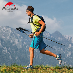 Naturehike ST08 4-nodo montañismo palos alpenstock ultraligero plegable <span class=keywords><strong>de</strong></span> <span class=keywords><strong>fibra</strong></span> <span class=keywords><strong>de</strong></span> <span class=keywords><strong>carbono</strong></span> Polo <span class=keywords><strong>de</strong></span> <span class=keywords><strong>Trekking</strong></span> para caminar Trail Running - Product Image 3