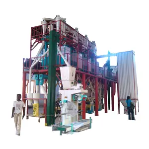 Commerciale piccolo grano di mais macchine per la produzione di farina di grano fresatura di imballaggio del prodotto di vendita