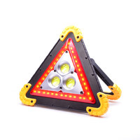 30 W COB + 36 SMD LED USB נטענת נייד כוח נייד משולש חירום אזהרת עבודת אור לכביש הצלה רכב תיקון
