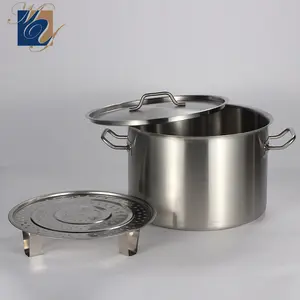 Commercial Cooking Pot Customized Commercial Cooking Pots Soup Pot Stainless Steel Stock Pots With Steamer