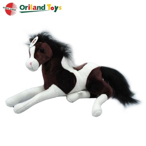 Grande <span class=keywords><strong>Cavallo</strong></span> di <span class=keywords><strong>Peluche</strong></span> Nero - Product Image 6