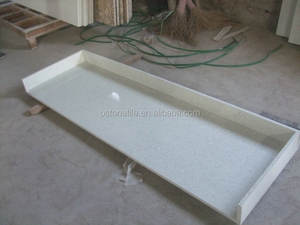 לבן גלקסי קוורץ השיש במטבח - Product Image 4