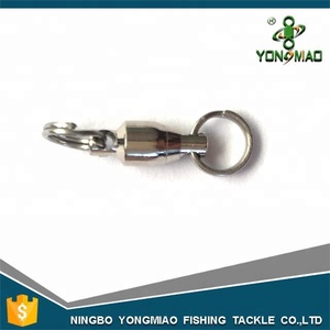 按扣和旋转用开口环滚珠轴承钓鱼旋转接头 - Product Image 3