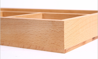 Kantoor tafel droog fruit collection doos massief hout sorteren box