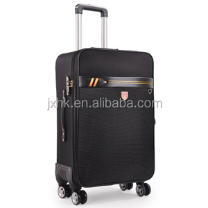 Không thấm nước Trọng lượng nhẹ Oxford vải hành lý sắt nhôm xe đẩy túi đôi 4 bánh xe hành lý đặt Caster Spinner Vali - Product Image 5