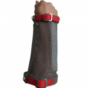 Protège-<span class=keywords><strong>bras</strong></span> en maille métallique en acier inoxydable résistant aux coupures avec sangle en TPU pour une <span class=keywords><strong>protection</strong></span> optimale - Product Image 2