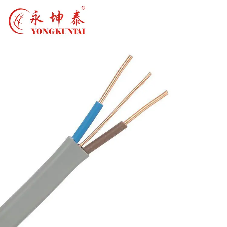 0.5 Meter Mm Kawat, 6Mm 3 / 4 Core Kabel Daya dengan Kabel Kawat Bumi