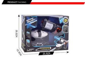 Simulado batalla juego fresco juguete espacio mini láser pistola eléctrica con luz y sonido - Product Image 6