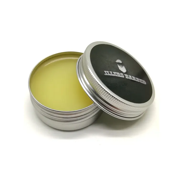 ฉลากส่วนตัวธรรมชาติ Handmade WAX หนวด Moisturizer Beard Care ผลิตภัณฑ์ Organic Beard Balm