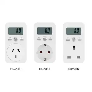 Kampa electricity electric swr meter Monitoring Socket monitor power meter in digital wattmeter lcd energy eu au uk plug