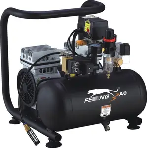 Novo modelo de ultra silencioso oilfree compressor de ar portátil