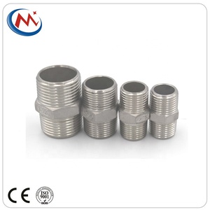 <span class=keywords><strong>Cp</strong></span> Verlengtepel Roestvrijstalen Drainagepijpfittingen Pijpfitting Kruis Roestvrijstalen Reducerende Tepel Met Schroefdraad - Product Image 3