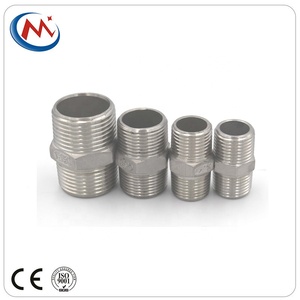 Cp Extension Nipple Stainless Steel Drainage Pipe Fittings Pipe Fitting Cross Stainless Steel Reducing Hexagon Threaded Nipple