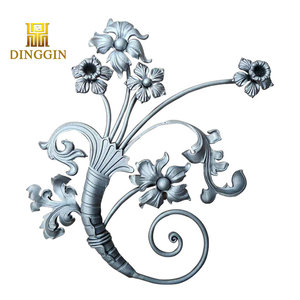 <strong>New</strong> <strong>Style</strong> <strong>Wrought</strong> <strong>Iron</strong> Handrail <strong>Wrought</strong> <strong>Iron</strong> Morden Garden Stair Elements - Product Image 5