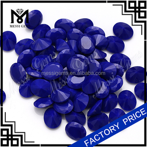 Wuzhou fábrica precios ronda sintético duro nano azul lapislázuli <span class=keywords><strong>piedra</strong></span> - Product Image 6