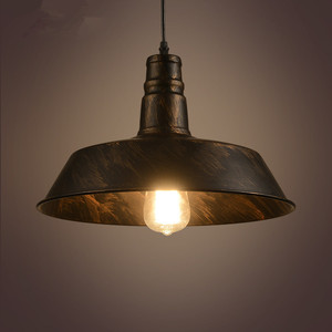 2017 Dubai Proyecto Hierro forjado negro lámpara de energía lámpara colgante con E27 iluminación para comedor/café/ restaurante - Product Image 6