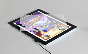 A3 A4 Acrylic Truy Tìm ánh sáng Hộp soạn thảo bảng với hộp Đèn - Product Image 3