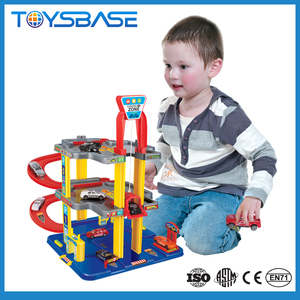 Set Giocattolo Fai-da-Te per Bambini: <span class=keywords><strong>Super</strong></span> <span class=keywords><strong>Garage</strong></span> con Parcheggio - Product Image 2
