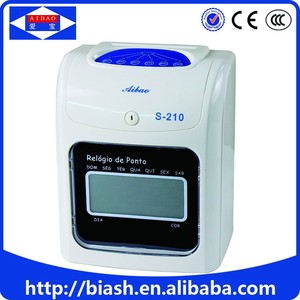 Thiết Kế Tốt Màn Hình LCD Máy Ghi Thời Gian Thẻ Điện Tử Với Thẻ Thời Gian Miễn Phí Và Ruy Băng - Product Image 3