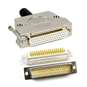 Db50 D-SUB Seriële Mannelijke Vrouwelijke Connector Plug Met Vergulde Metalen Behuizing 50 Pin Poort Adapter