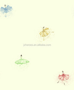 Chica bailando diseño de alta calidad de los niños del bebé de los niños papel pintado dormitorio - Product Image 3