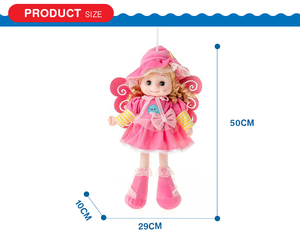 Peluche ange rose de <span class=keywords><strong>20</strong></span> pouces, jouet amusant pour bébé avec musique - Product Image 5