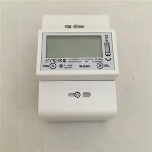 Zigbee 힘 미터 에너지 미터 시험을 위한 무선 에너지 미터 dc 힘 미터 rs485 dc 에너지 미터