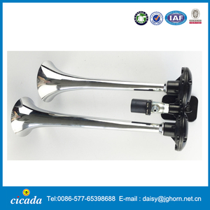 Tromba d'aria a doppia tromba d'aria 12V o 24V con trombe cromate - Product Image 2