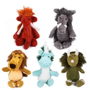 5 sortes d'animaux mignons et laids, jouet en peluche à mâcher, anti-morsure, pour animaux de compagnie, jouet pour chiot, Teddy, petit, moyen chien, jouets couinants