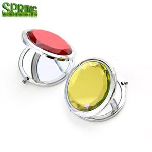 Specchietto Tascabile alla Moda, Specchio per il Trucco, Specchio Cosmetico di Qualità Stile Europeo per Signore - Product Image 6
