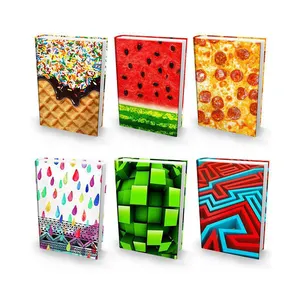 Customized Logo Made Stretchable from A5 A4 Textile Book Sleeve Removable School Student Reusable Book Cover