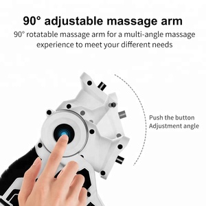 Pifitness CHAUDE Nouveau Pack Professionnel Blanc/Noir vibrant <span class=keywords><strong>theragun</strong></span> masseur - Product Image 3