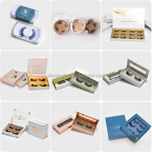 Scatola per ciglia finte con etichetta privata di ciglia di visone 3d personalizzate - Product Image 4