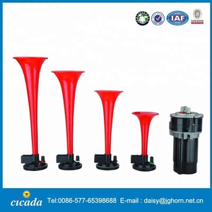 <span class=keywords><strong>Trompeta</strong></span> <span class=keywords><strong>de</strong></span> plástico rojo con llamada <span class=keywords><strong>de</strong></span> melodía, claxon <span class=keywords><strong>de</strong></span> aire para música post para automóviles - Product Image 2