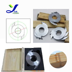 Cortador <span class=keywords><strong>de</strong></span> <span class=keywords><strong>Madera</strong></span> Maciza para Juntas Dentadas, para Construcción <span class=keywords><strong>de</strong></span> <span class=keywords><strong>Madera</strong></span> Cuadrada, 160X7.0-4T - Product Image 4
