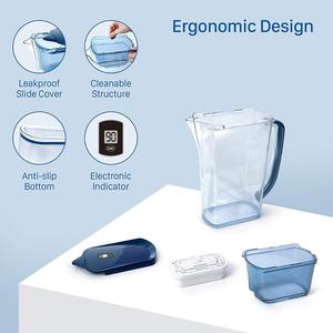 <span class=keywords><strong>Jarra</strong></span> de <span class=keywords><strong>agua</strong></span> alcalina, 3,5 litros, filtro gratis incluido, sistema de filtración multietapa <span class=keywords><strong>para</strong></span> <span class=keywords><strong>purificar</strong></span> y aumentar los niveles de PH - Product Image 4