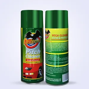 Spray de limpeza externo para carro, removedor forte de superfície e remoção de pássaros, spray de limpeza de asphalto, 450ml