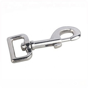 Mousqueton carré pivotant en acier inoxydable galvanisé 25 mm avec <span class=keywords><strong>crochet</strong></span> à ressort pour quincaillerie et laisse de chien - Product Image 6