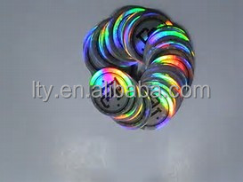 Hologramme de sécurité vide 3d autocollant nul sabotage lable - Product Image 2