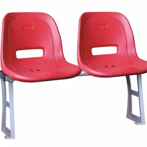 Sagittarius Football stadium equipment stadium chair durable plastic backrest chair factory price