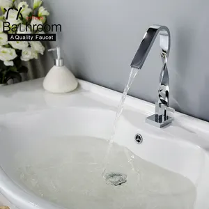 Modern cUPC UPC Sanitary Wares Chrome Surface Single Hole Handle Bathroom Face Basin Sink Water Brass Body Faucet Tap Taps Mixer