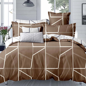 Ensemble de draps de lit, literie élégante, motif de fleurs, fournisseur de coton/ensembles de housse de couette imprimés en Polyester, vente en gros, chine - Product Image 5