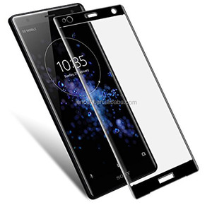 Verre trempé à couverture complète 2.5D pour <span class=keywords><strong>SONY</strong></span> <span class=keywords><strong>Xperia</strong></span> XZ2 Compact <span class=keywords><strong>Xz</strong></span> 3 <span class=keywords><strong>Protection</strong></span> d'écran en verre trempé à couverture complète - Product Image 1